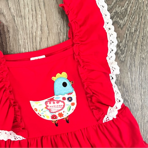 Girl Boutique Red Chick Dress - Picture 2 of 3